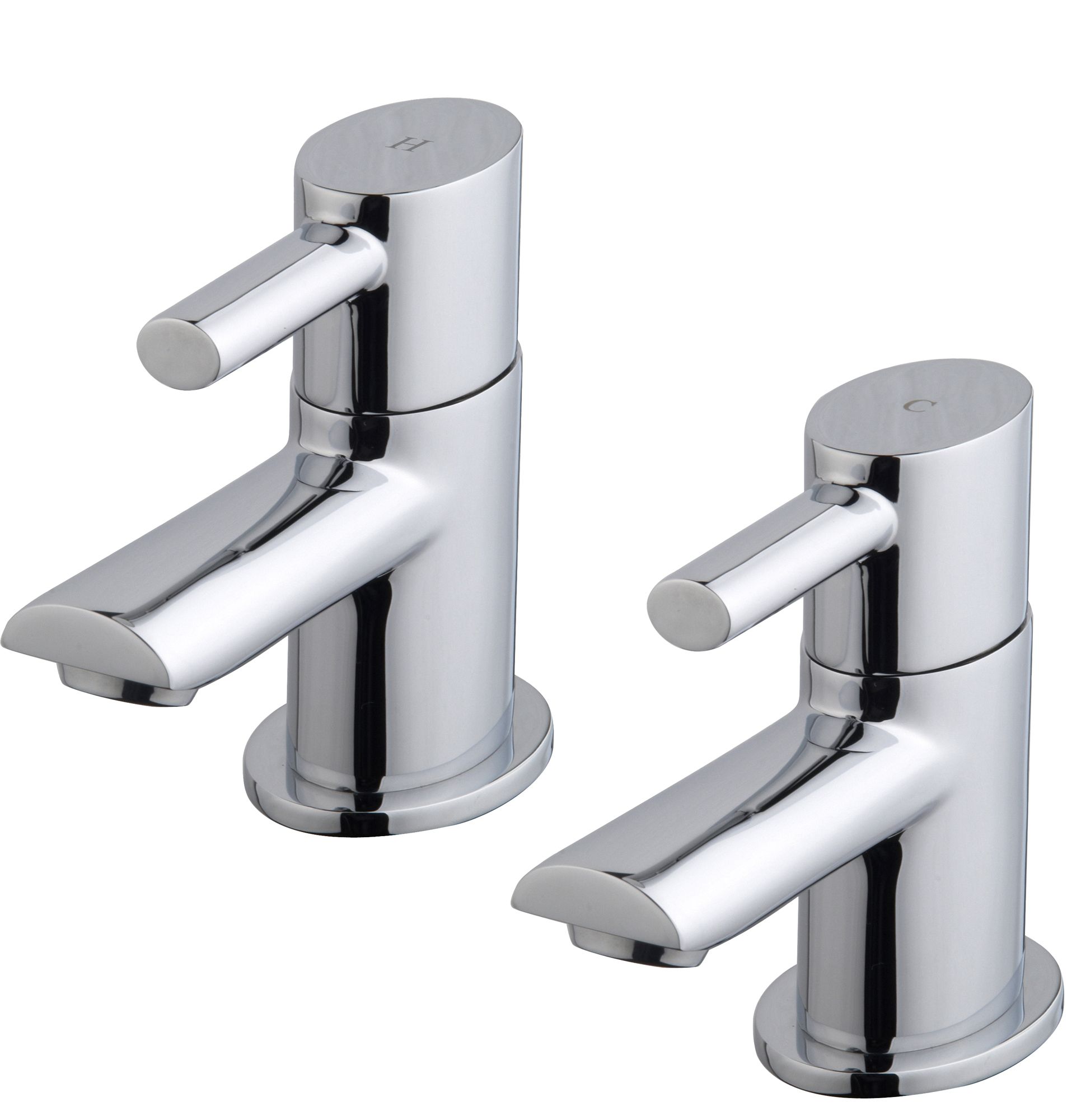 Cooke & Lewis Verbier Chrome Finish Hot & Cold Bath Pillar Tap, Pack Of 2 Price Comparisons | Compare The Build