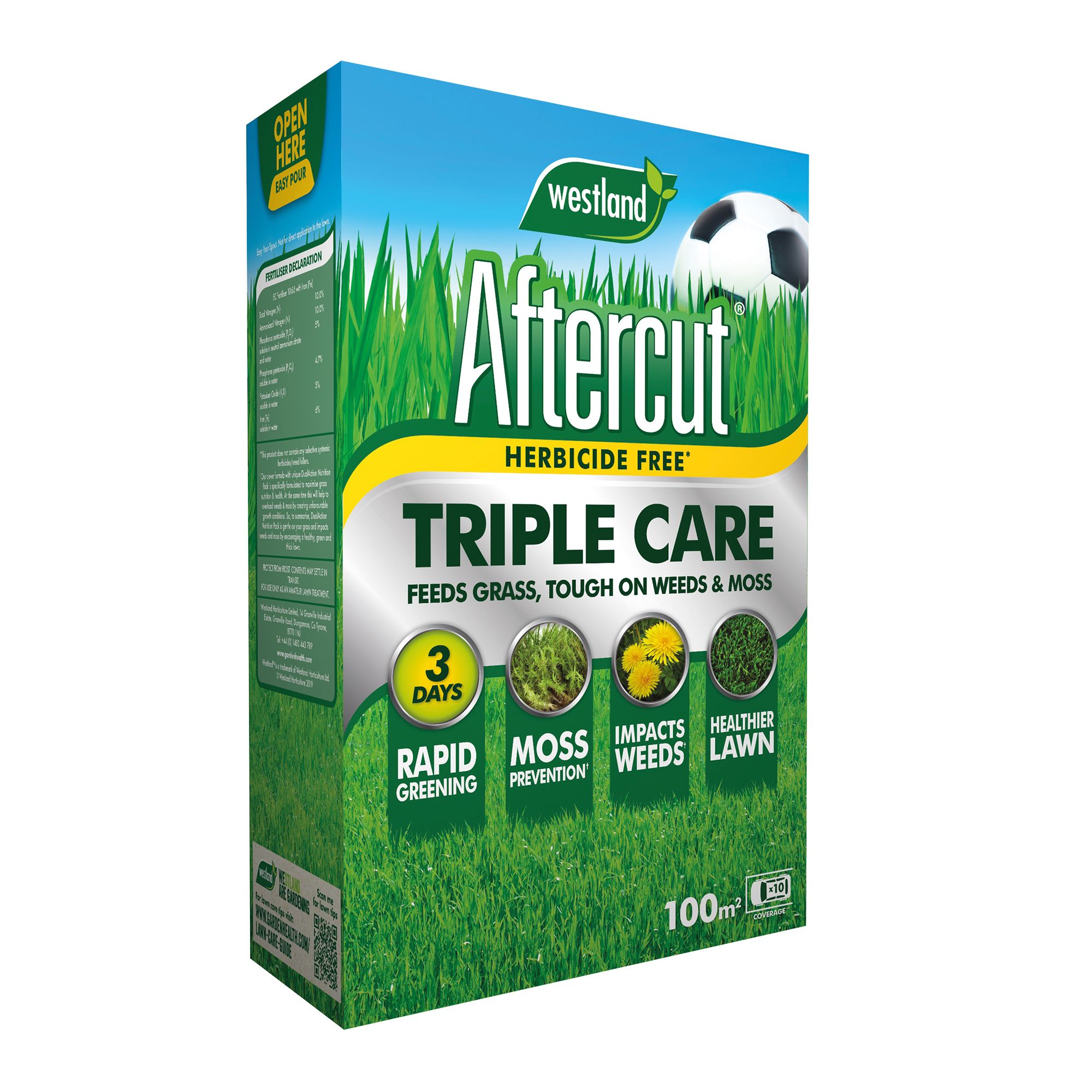 Aftercut Triple Care Lawn Treatment 100M² 3.5Kg Price Comparisons | Compare The Build