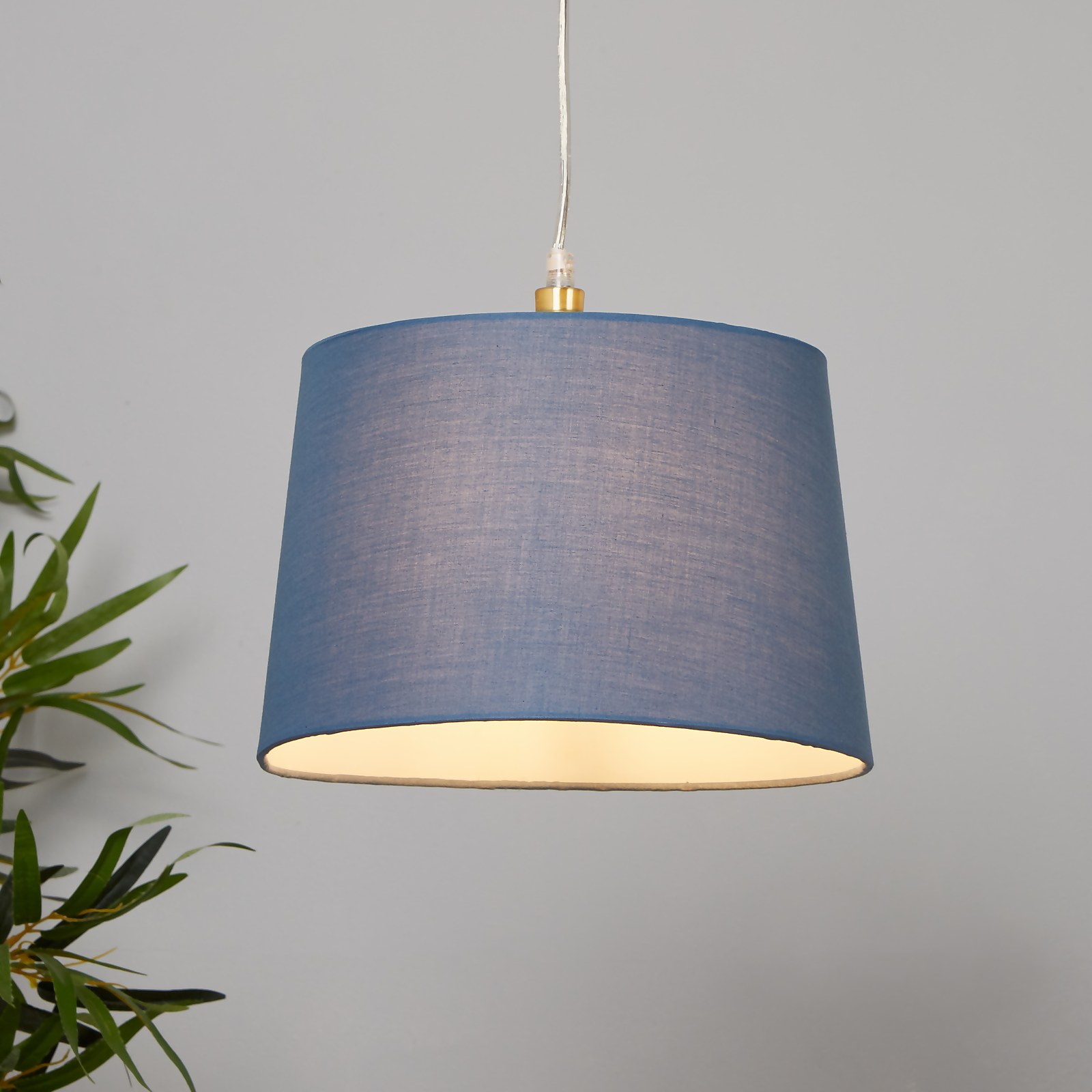 Clyde Tapered Lamp Shade - 30cm - Sky Blue Price Comparisons | Compare The Build