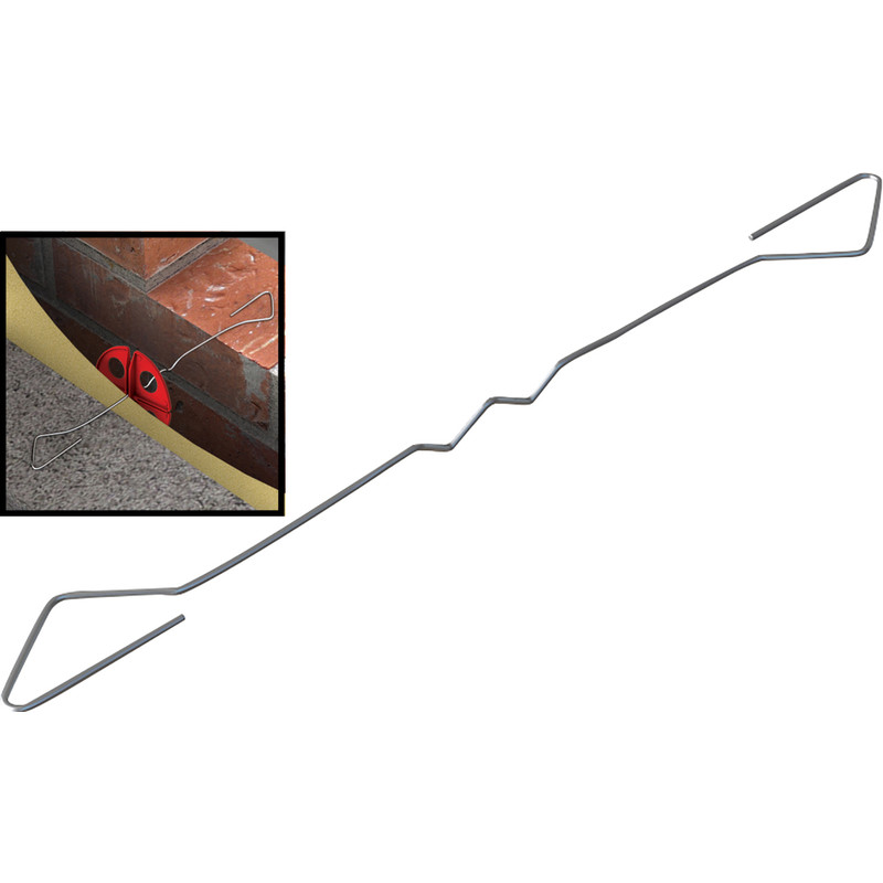 BPC Fixings Stainless Steel Type 4 Cavity Wall Tie 225mm. 76-100mm (250 Pack) Price Comparisons | Compare The Build