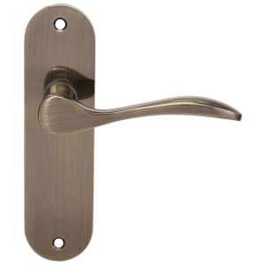 Paris Antique Brass Latch Door Handle - 1 Pair Price Comparisons | Compare The Build