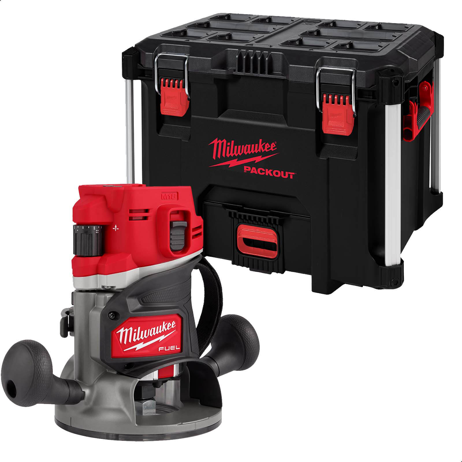 Milwaukee M18 FR12 Fuel 18v Cordless Brushless 1/2" Trim Router No Batteries No Charger Case & Accessories Price Comparisons | Compare The Build