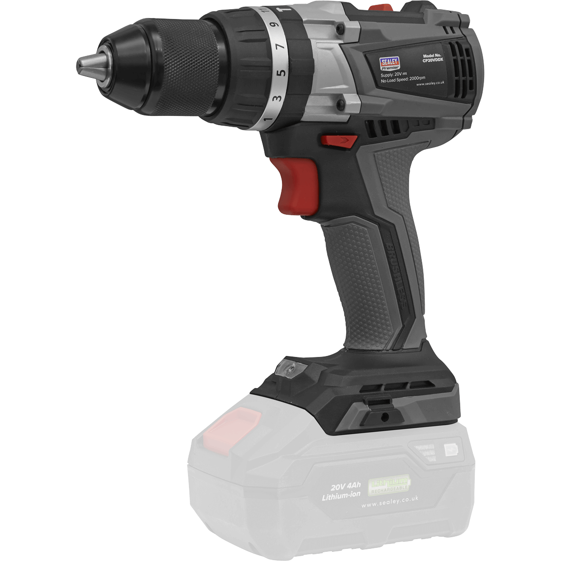 Sealey CP20VDDX 20v Cordless Brushless Combi Drill No Batteries No Charger No Case Price Comparisons | Compare The Build