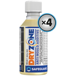 Dryzone Anti-Mould Additive - 100ml - Pack of 4 Price Comparisons | Compare The Build