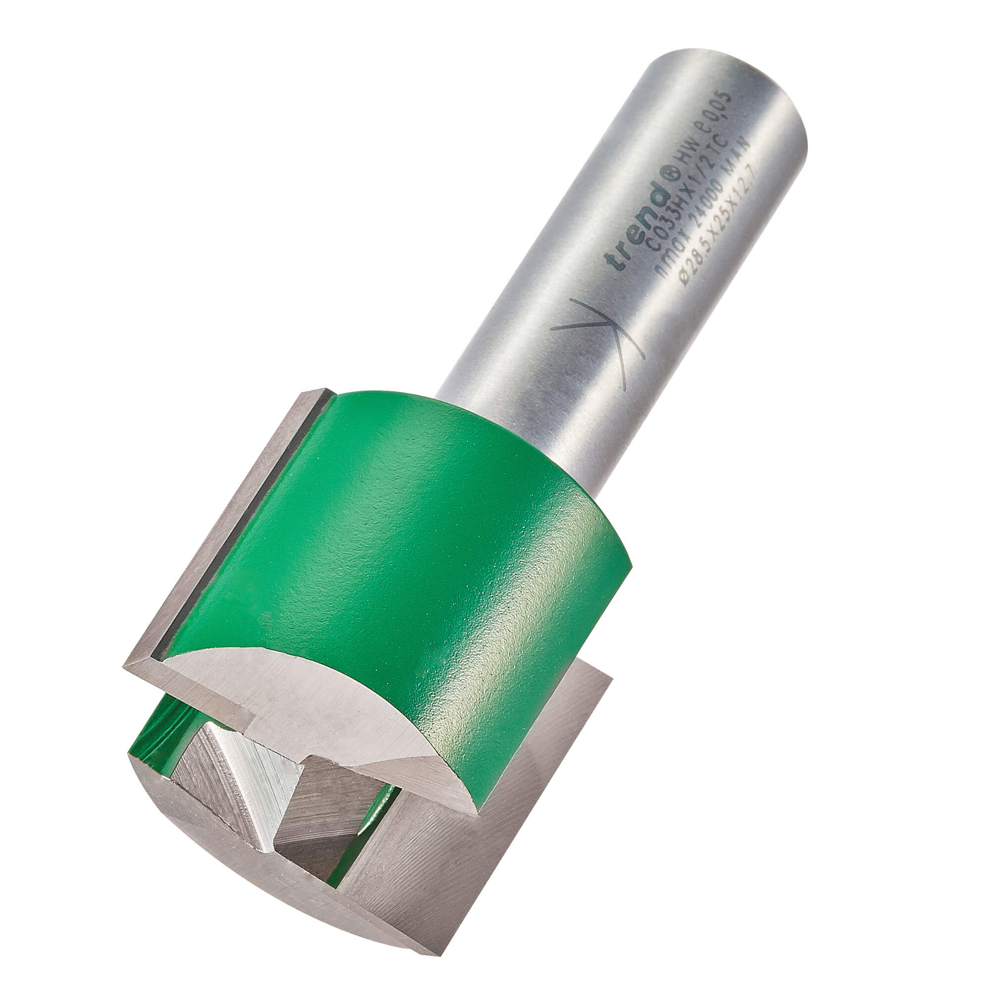Trend CRAFTPRO Two Flute Straight Router Cutter 28.5mm 25mm 1/2" Price Comparisons | Compare The Build