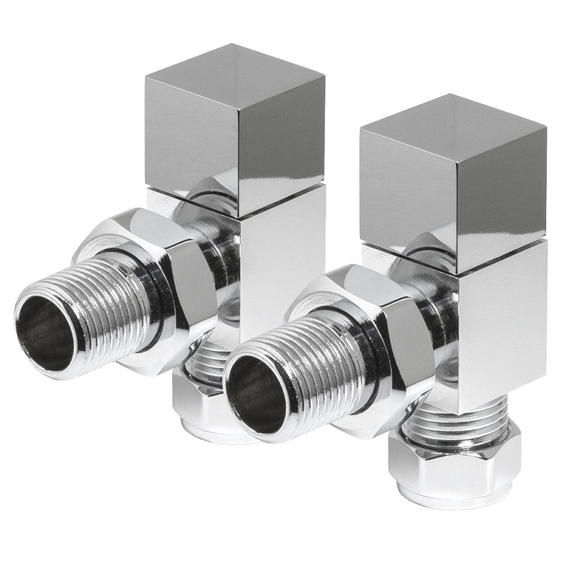 Radvalves UK Manual Valves, Square, Chrome Angled Price Comparisons | Compare The Build