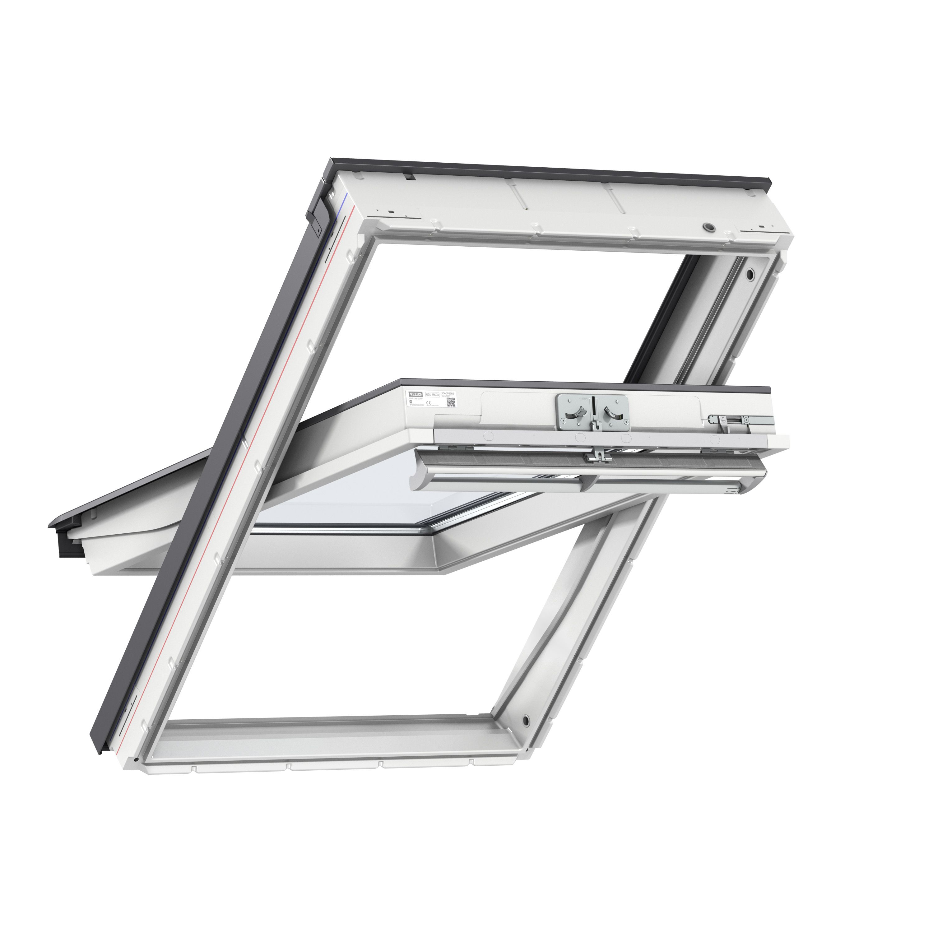 Velux White Timber Centre Pivot Roof Window (H)1180mm (W)660mm Price Comparisons | Compare The Build
