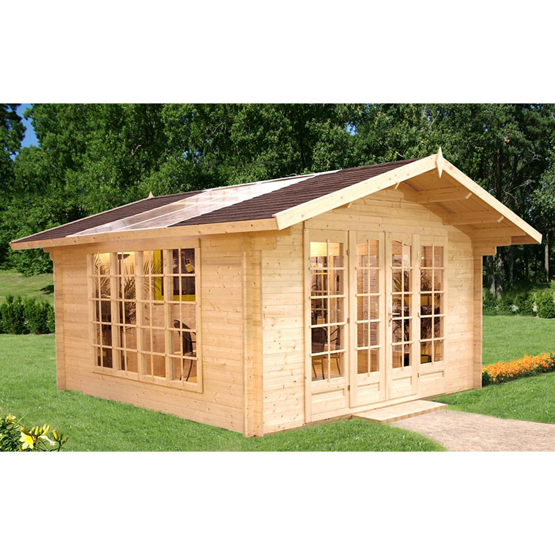 Palmako Irene 4m x 4m Log Cabin Summerhouse (34mm) Price Comparisons | Compare The Build