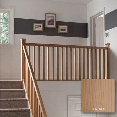 Cheshire Mouldings Square Natural Hemlock Square Landing Project Kit Price Comparisons | Compare The Build