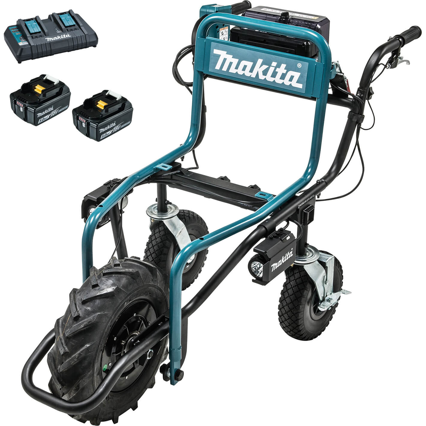 Makita DCU180 18v LXT Cordless Brushless Wheelbarrow 2 x 5ah Li-ion Charger Price Comparisons | Compare The Build