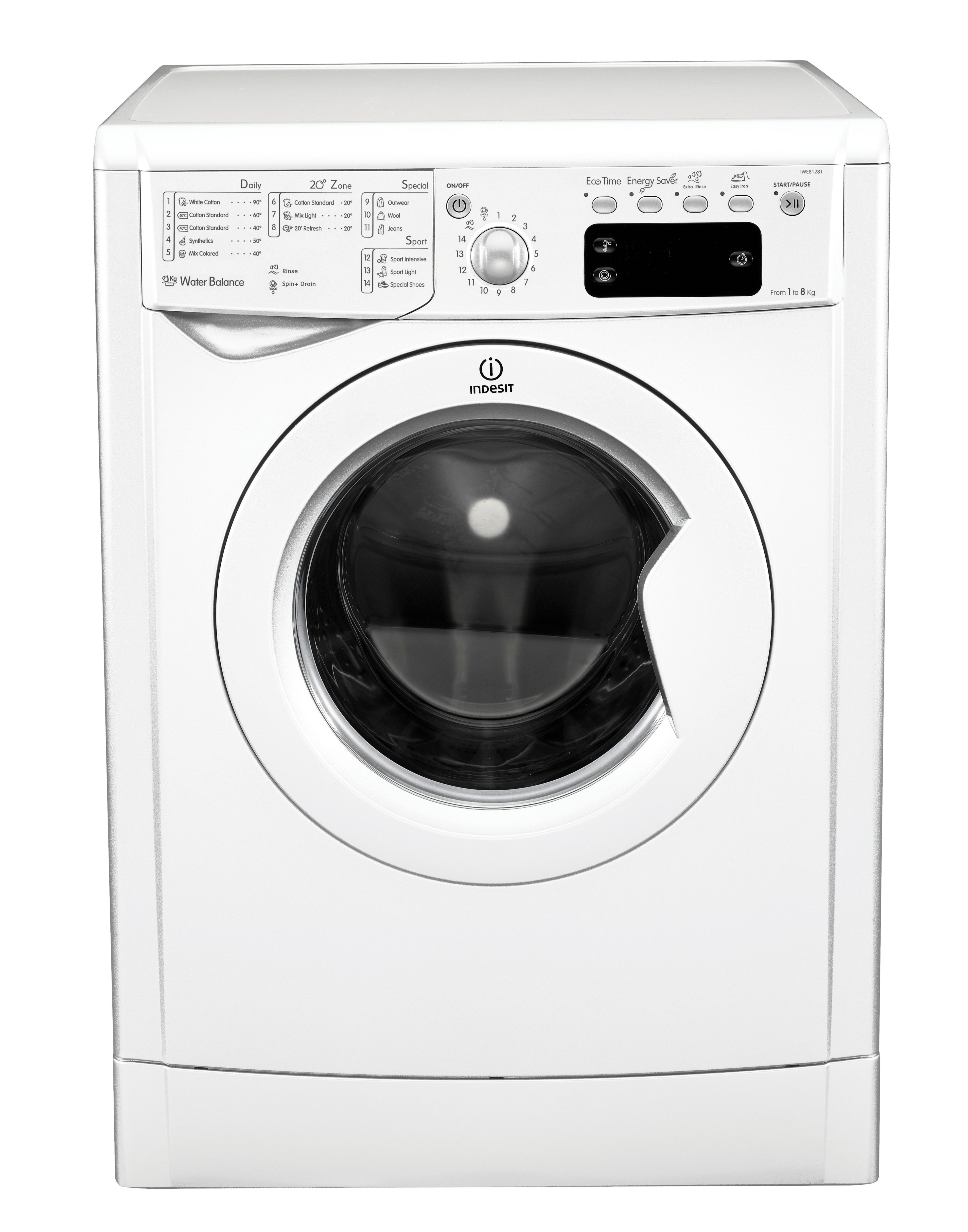 Indesit Iwe81281Eco(Uk) White Freestanding Washing Machine Price Comparisons | Compare The Build