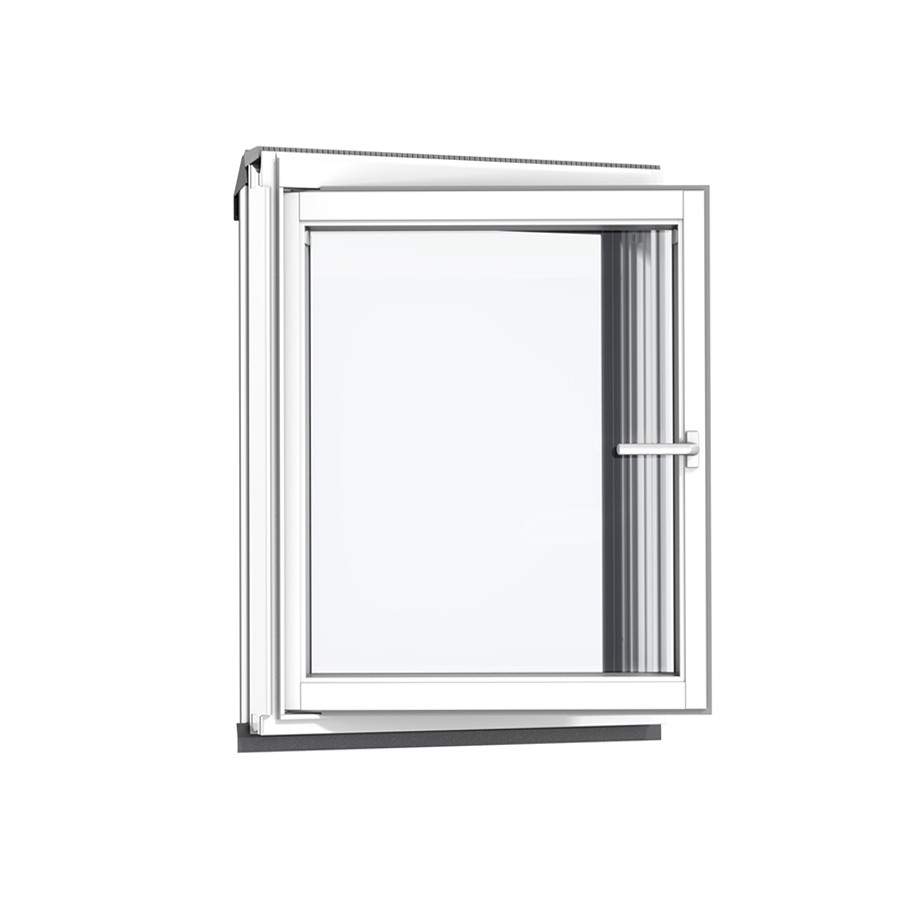 VELUX VFA MK35 2070 White Painted Vertical Side Hung Window Laminated - 78cm x 95cm | Compare The Build