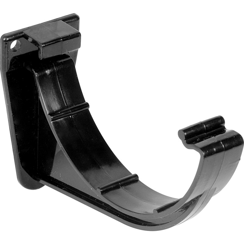 Aquaflow 112mm Half Round Fascia Bracket in Black PVCU Price Comparisons | Compare The Build