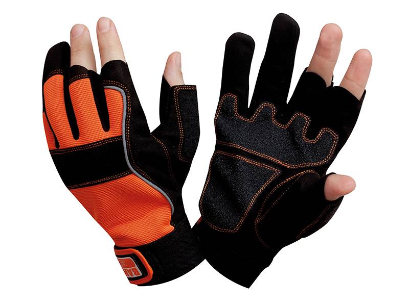 Bahco BAHGL01210 Carpenter's Fingerless Gloves - L (Size 10) Price Comparisons | Compare The Build