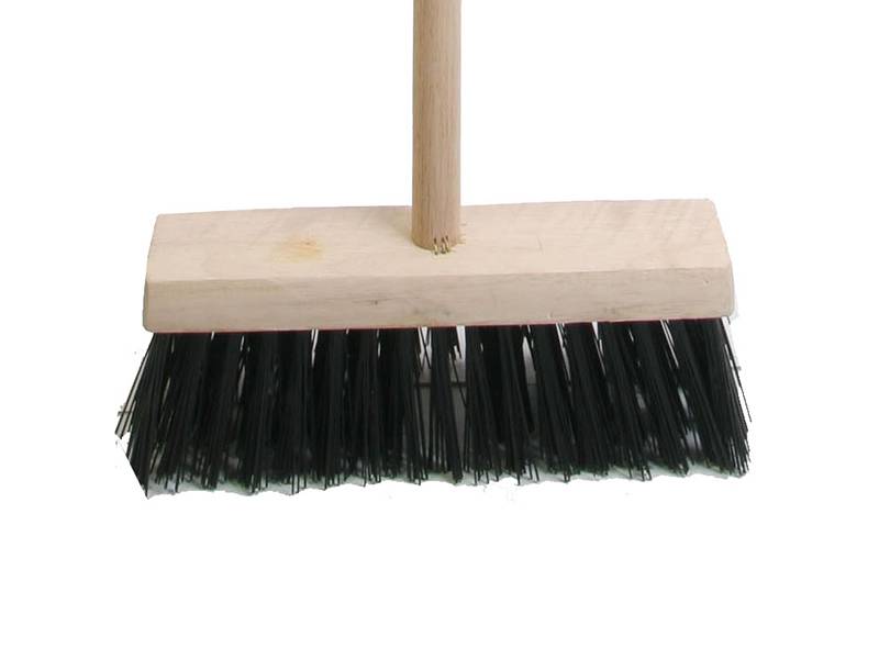 Faithfull FAIBRPVC13H Broom PVC 325mm (13in) Head complete with Handle Price Comparisons | Compare The Build