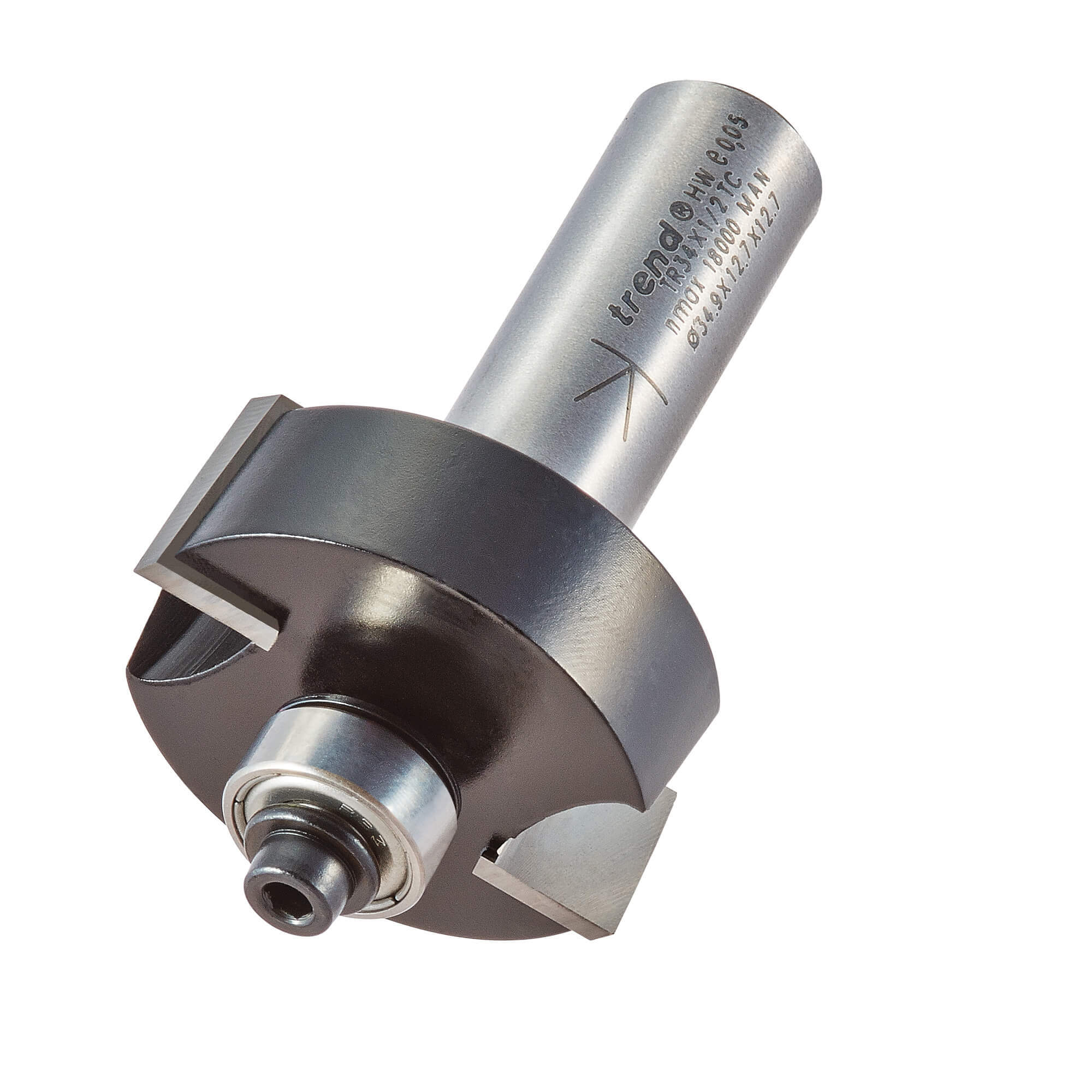 Trend TRADE RANGE Bearing Guided Rebater Router Cutter 35mm 1/2" Price Comparisons | Compare The Build