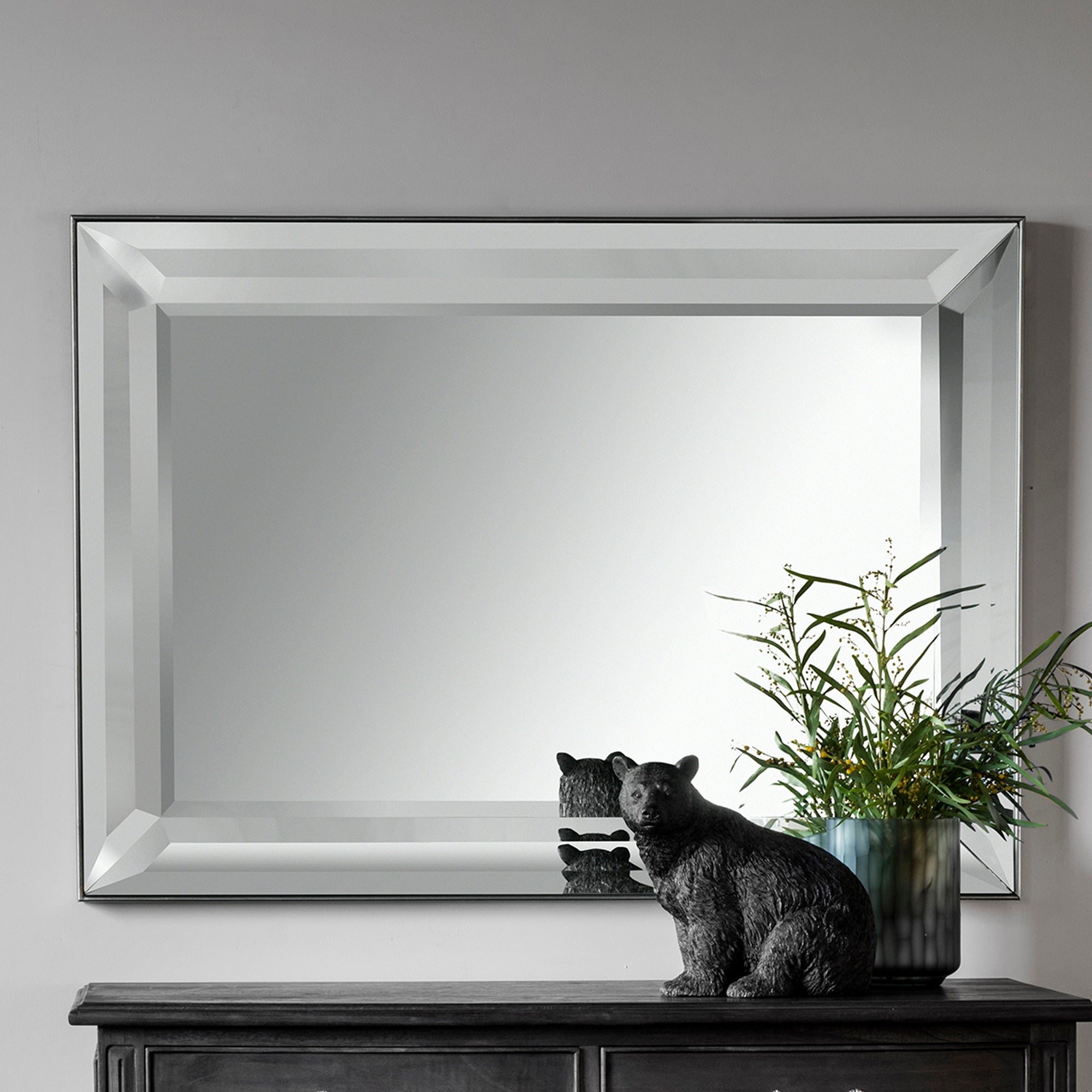 Erie Wall Mirror2, 109x79cm Clear Price Comparisons | Compare The Build