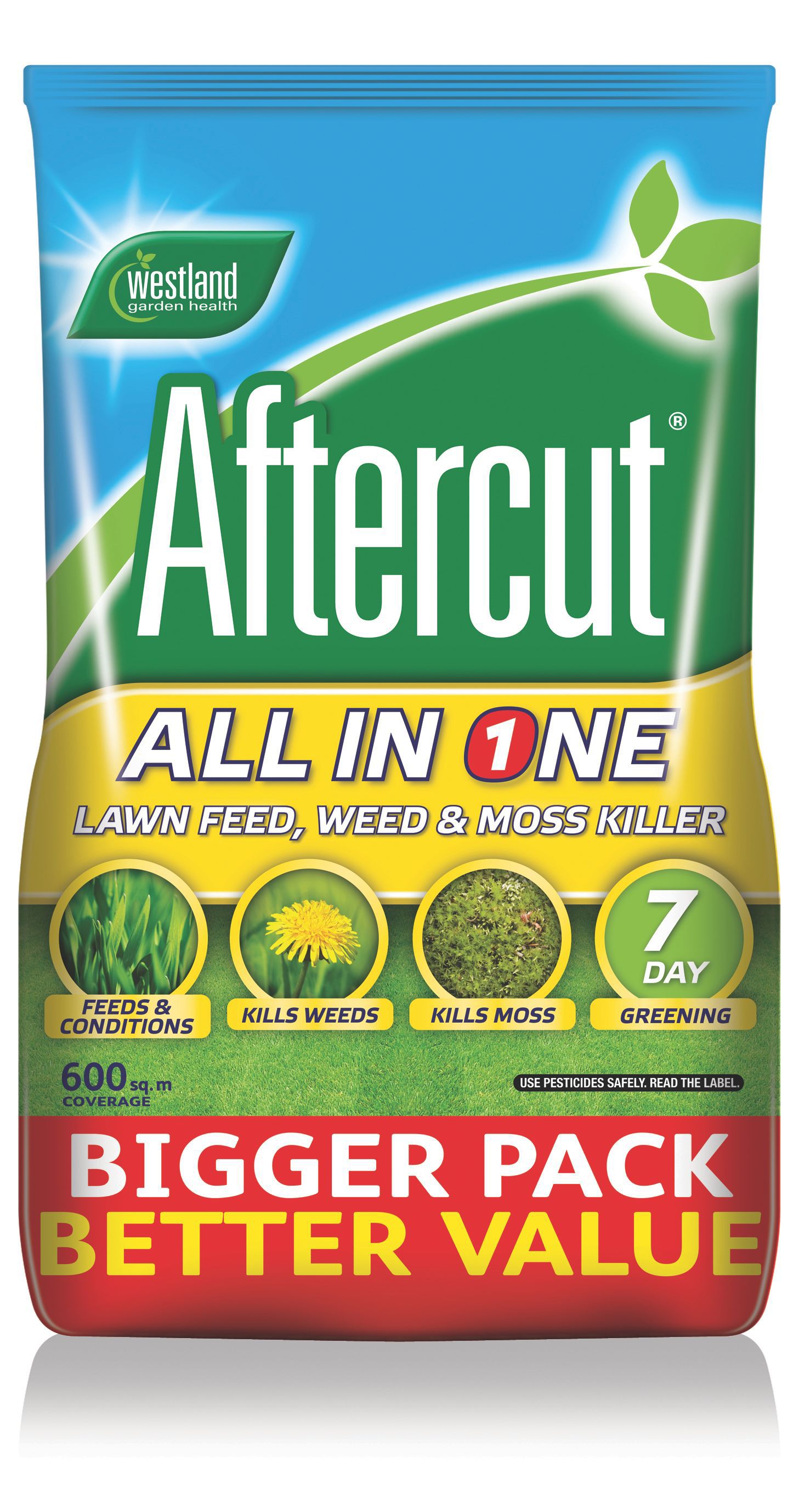 Westland ® Aftercut All In One Lawn Feed, Weed & Moss Killer 600 M² 21Kg Price Comparisons | Compare The Build