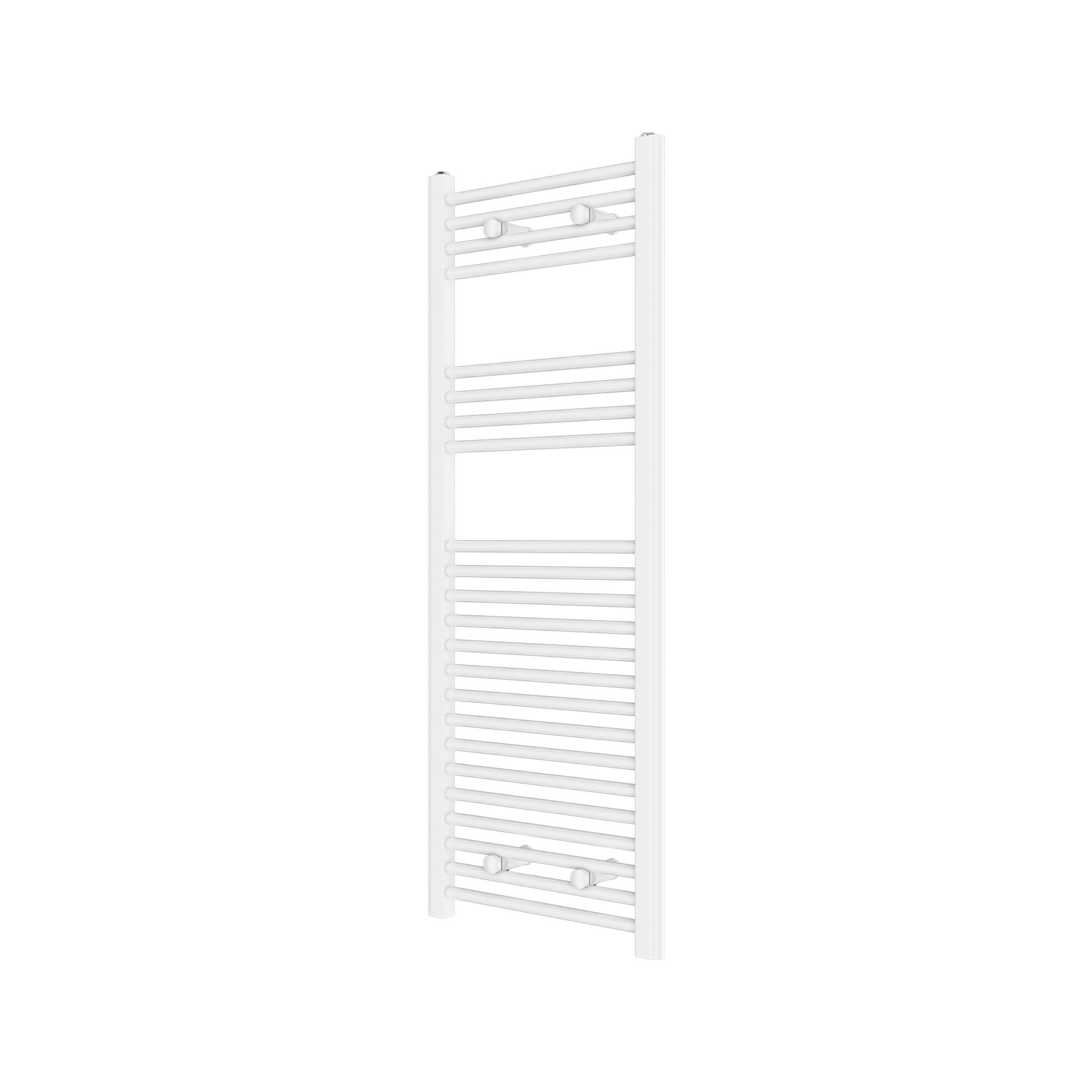 Flomasta Flat, White Vertical Flat Towel Radiator (W)450mm X (H)1200mm | Compare The Build