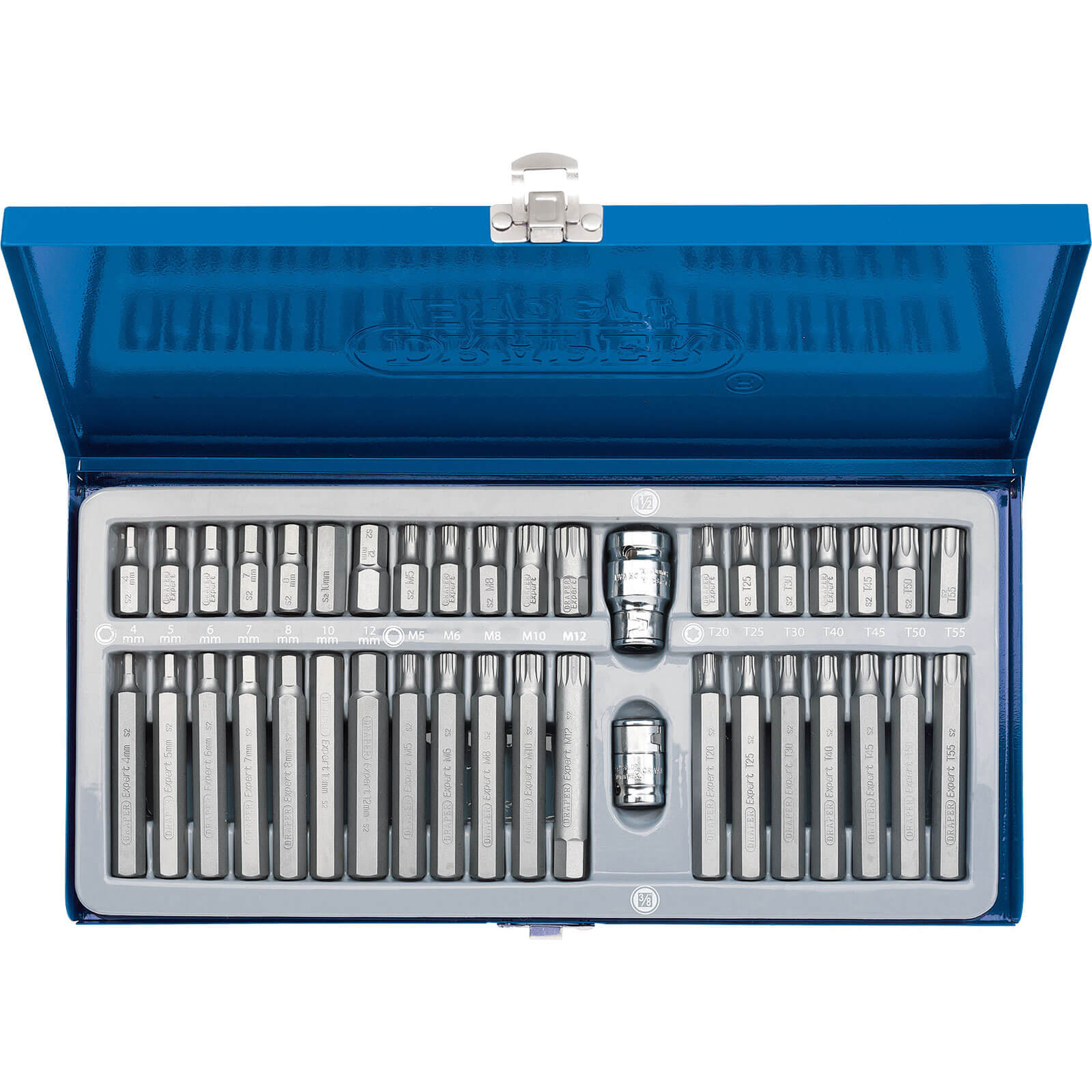 Draper Expert 40 Piece Torx, Hexagon and XZN Socket Bit Set Price Comparisons | Compare The Build