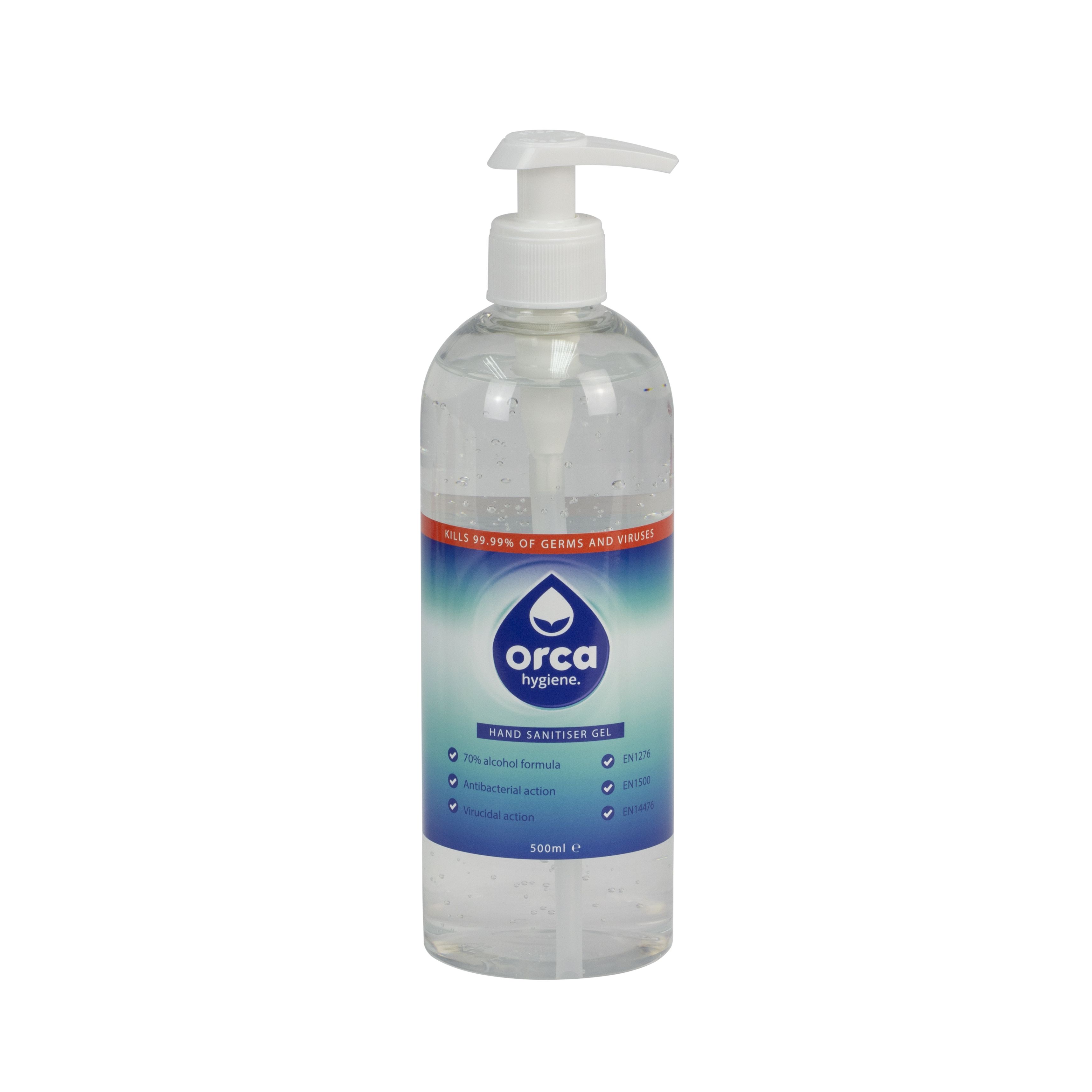 Orca Hygiene Anti-Bacterial Hand Gel, 500Ml Price Comparisons | Compare The Build