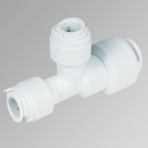 White Push-Fit Reducing Pipe Tee (Dia)15mm X 10mm X 10mm Price Comparisons | Compare The Build