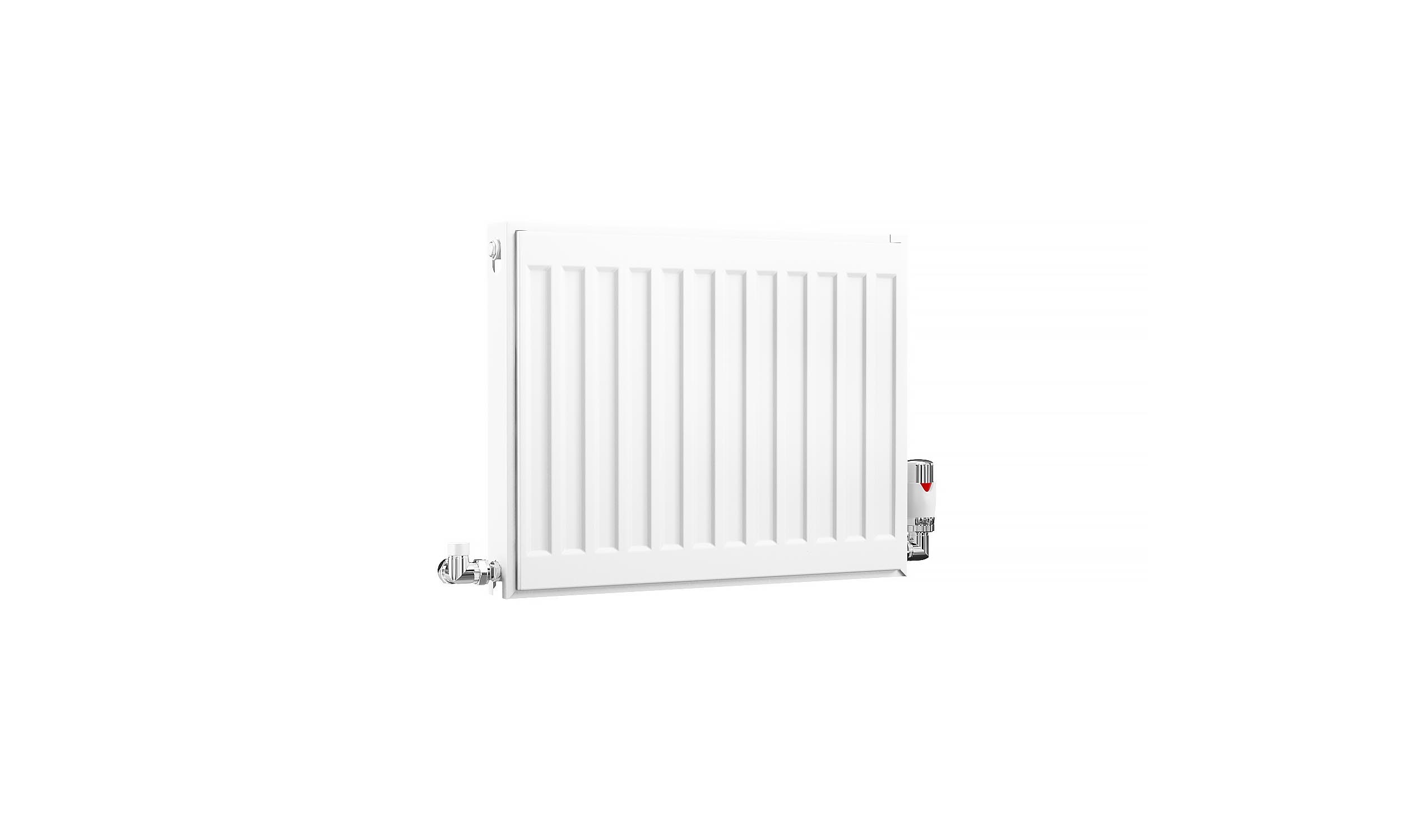 Kartell K-Rad Compact Horizontal Radiator, White, 400mm x 500mm - Double Panel, Single Convector Price Comparisons | Compare The Build