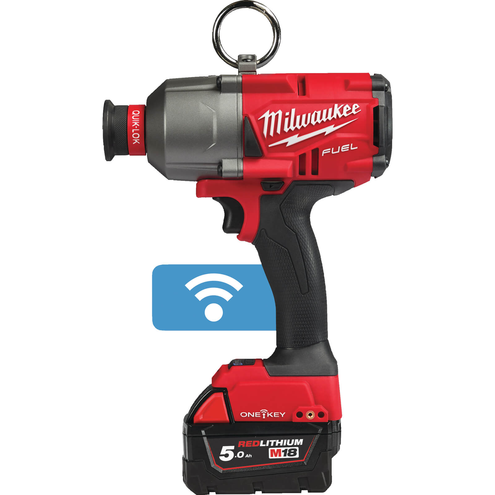 Milwaukee M18 ONEFHIWH716 Fuel 18v Cordless Brushless 7/16" Hex Impact Wrench 2 x 5ah Li-ion Charger Case Price Comparisons | Compare The Build