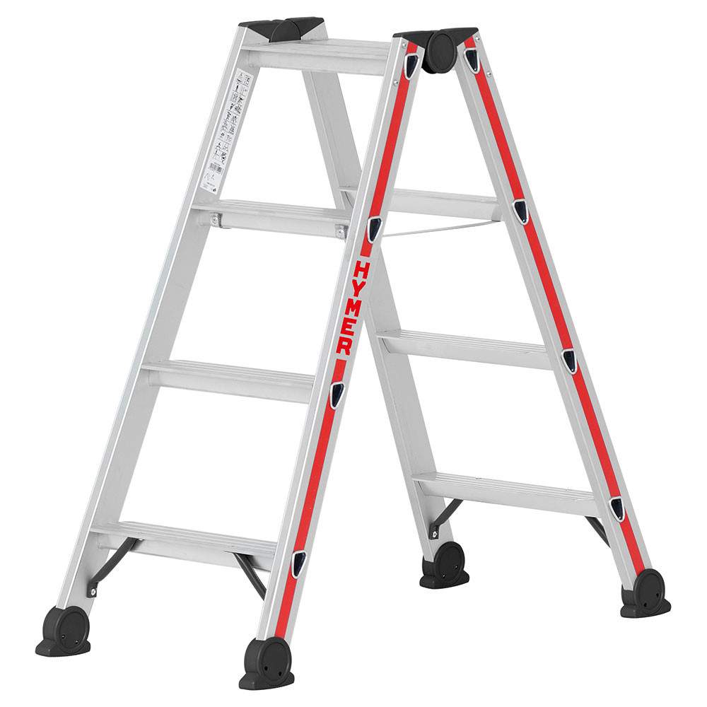 Hymer 4024 2 Section Double Sided Stepladder 0.9m - 1.03m 402408 | Compare The Build