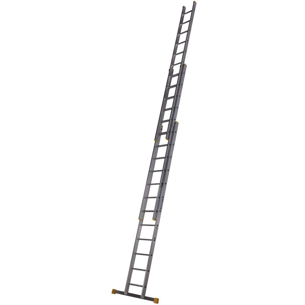 Werner 3.53m Triple Box Section Extension Ladder - BS EN131 7233518 Price Comparisons | Compare The Build