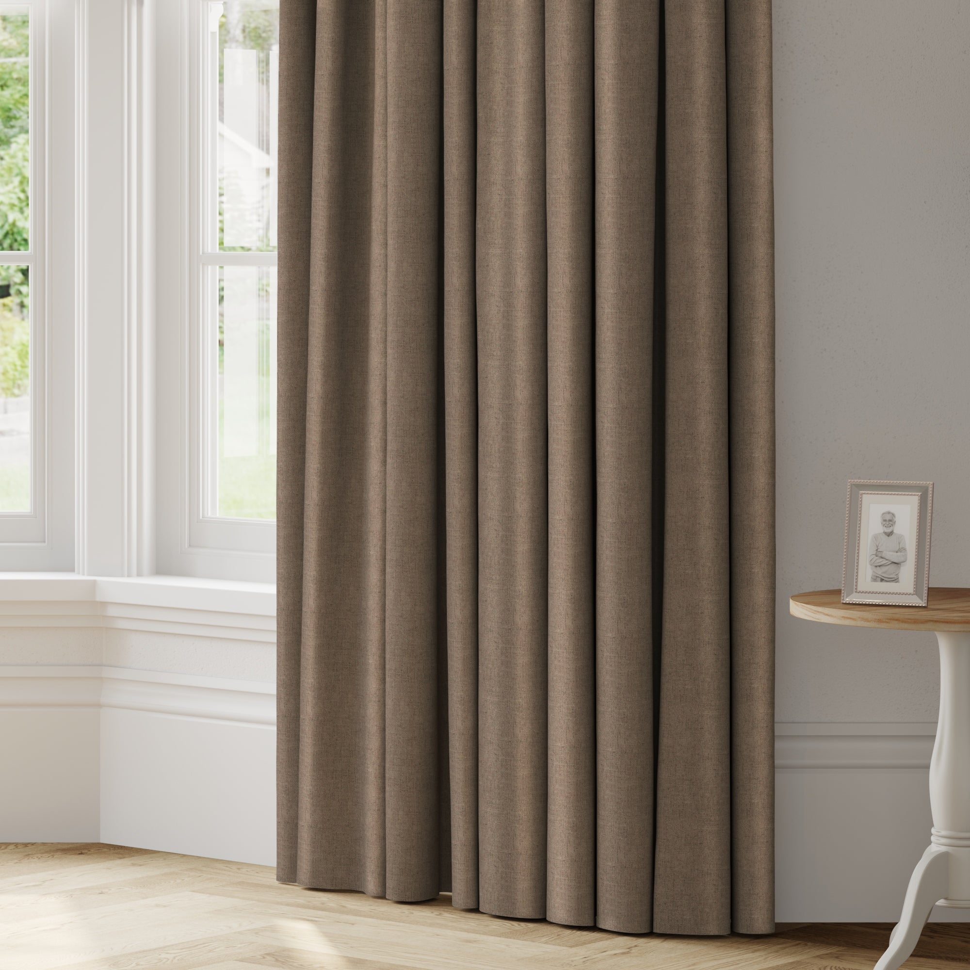 Saluzzo Made to Measure Curtains Brown Price Comparisons | Compare The Build