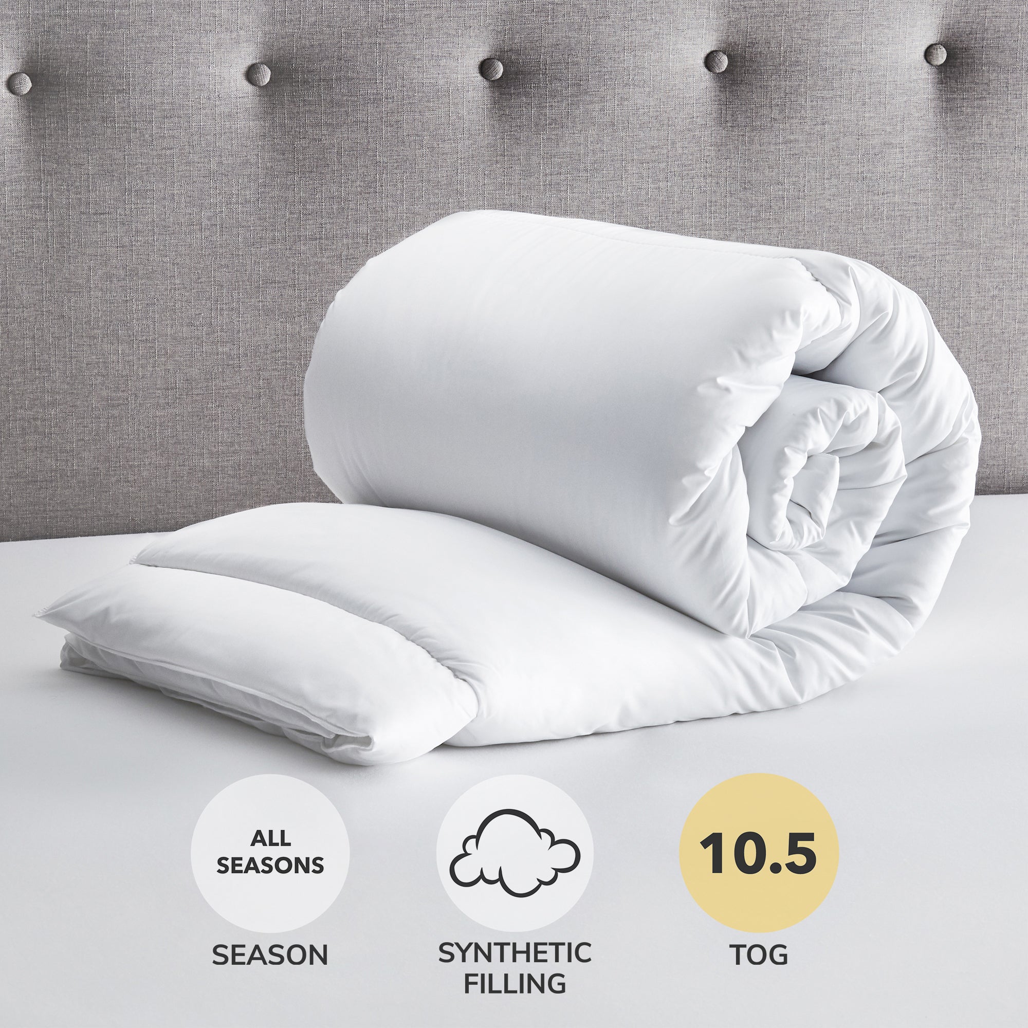 Fogarty Anti Allergy 10.5 Tog Duvet White Price Comparisons | Compare The Build