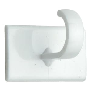 Wickes White Small Self Adhesive Cup Hook - Pack of 4 Price Comparisons | Compare The Build