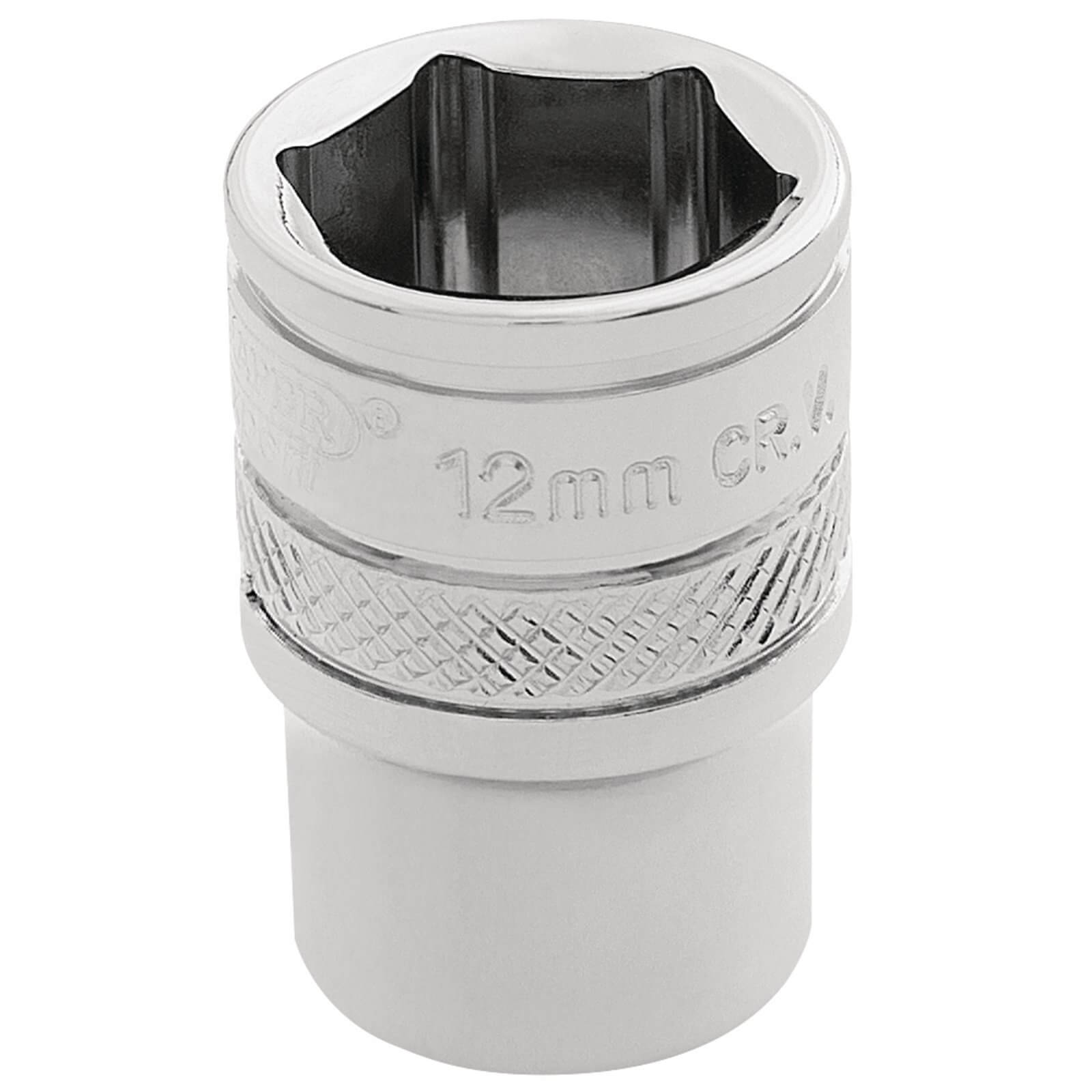 Draper 1/4" Drive Polished Finish Hexagon Socket Metric 1/4" 12mm Price Comparisons | Compare The Build