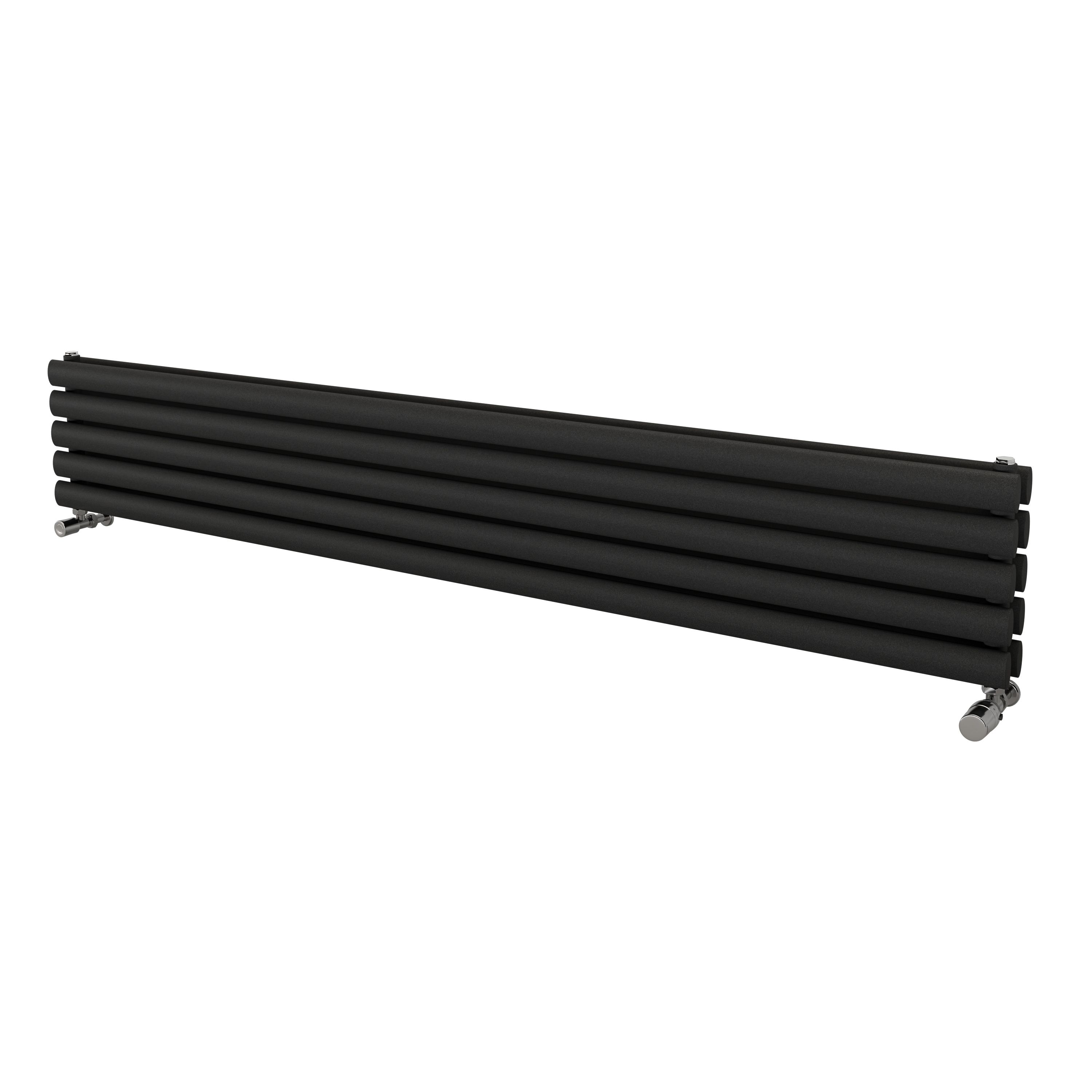 Ximax Champion Duplex Matt Anthracite Horizontal Designer Radiator, (W)1800mm X (H)294mm Price Comparisons | Compare The Build