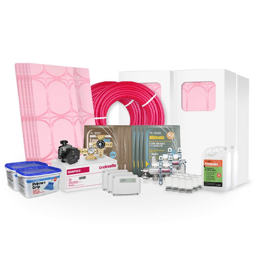 CircofloProVinyl Floor Retrofit Underfloor Heating Kit 180m2 CFP-KIT0180-V Price Comparisons | Compare The Build