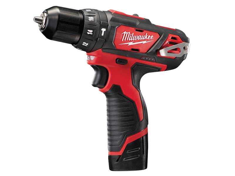 Milwaukee Power Tools MILM12BPD2 M12 BPD-202C Cordless Combi Drill 12V 2 x 2.0Ah Li-ion | Compare The Build