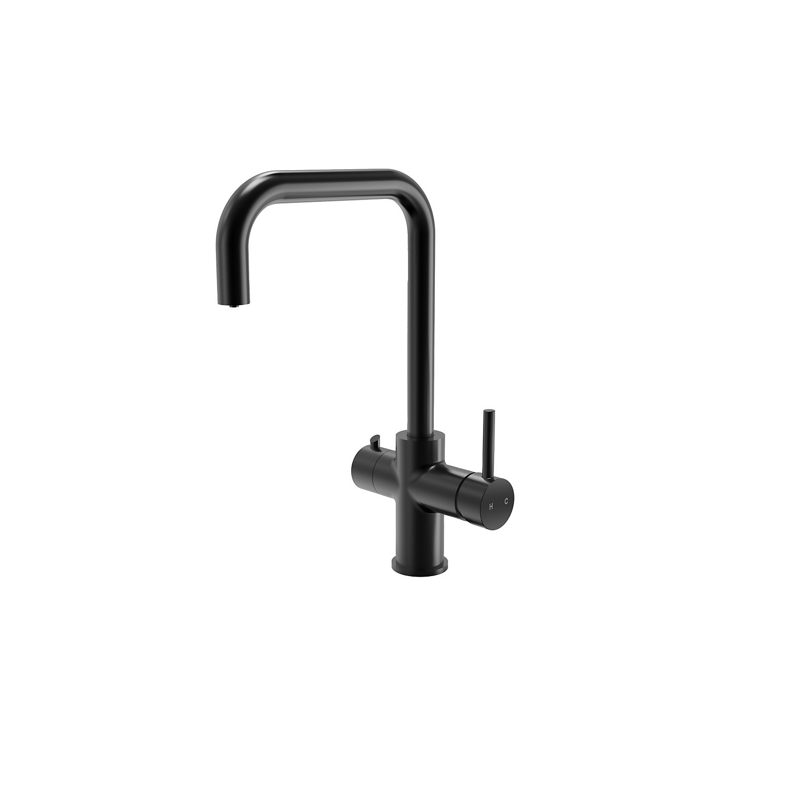 Kintra 4 in 1 Instant Hot Tap - Matt Black | Compare The Build