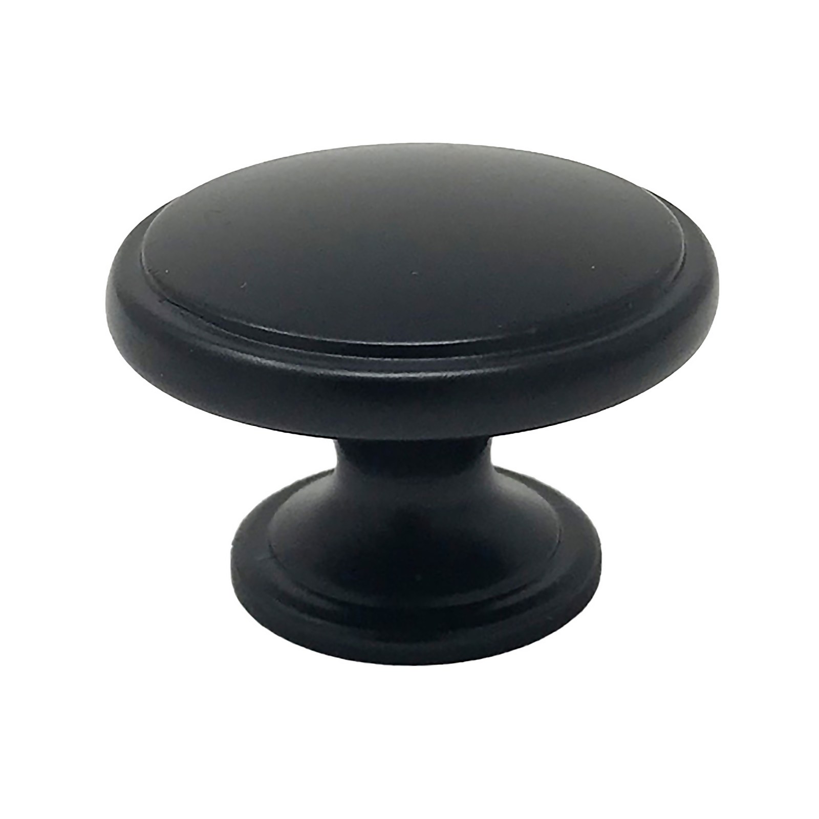 Knob 38mm - Matt Black Price Comparisons | Compare The Build