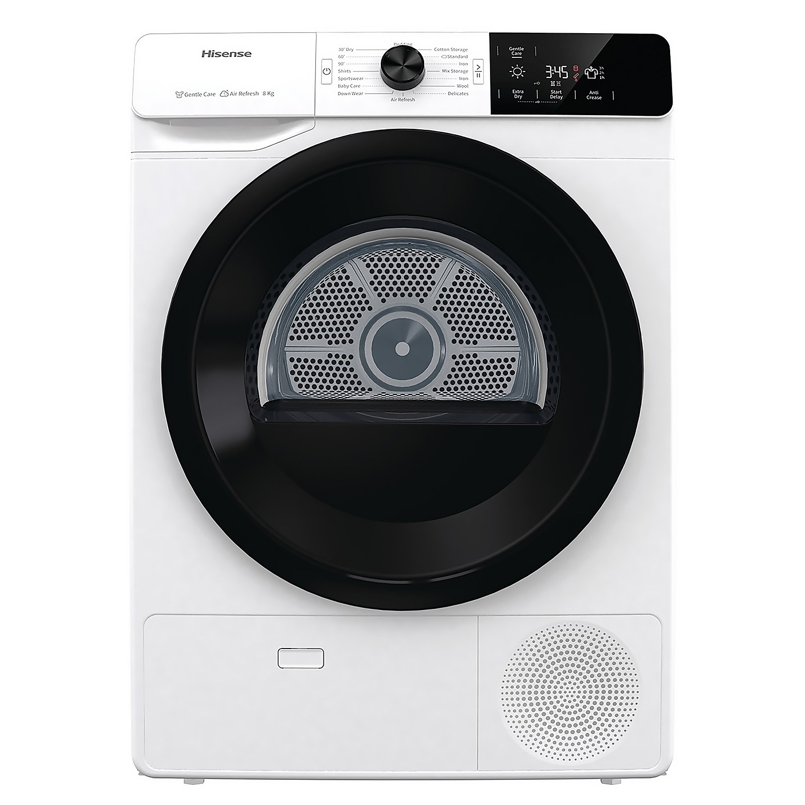 Hisense DCGE802 8Kg Condenser Tumble Dryer - White Price Comparisons | Compare The Build