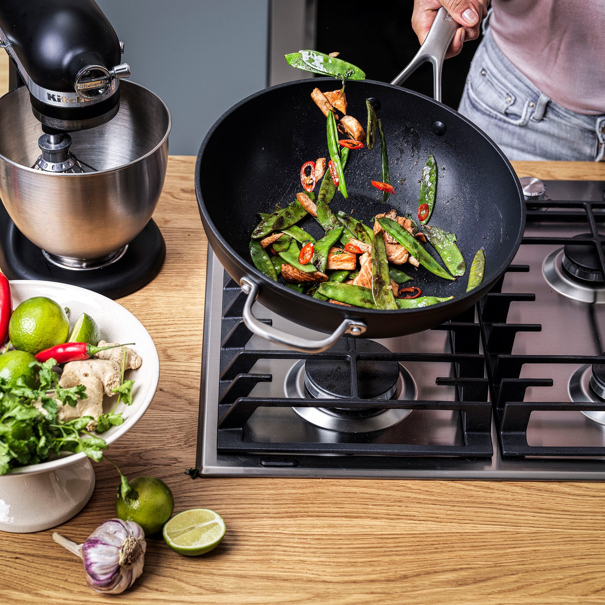 KitchenAid Frying Pan Set Black Price Comparisons | Compare The Build