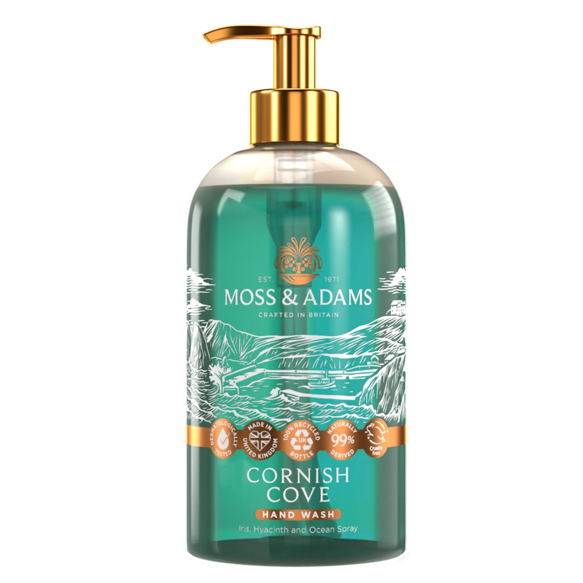 Moss & Adams Cornish Cove Hand Wash Turquoise Price Comparisons | Compare The Build