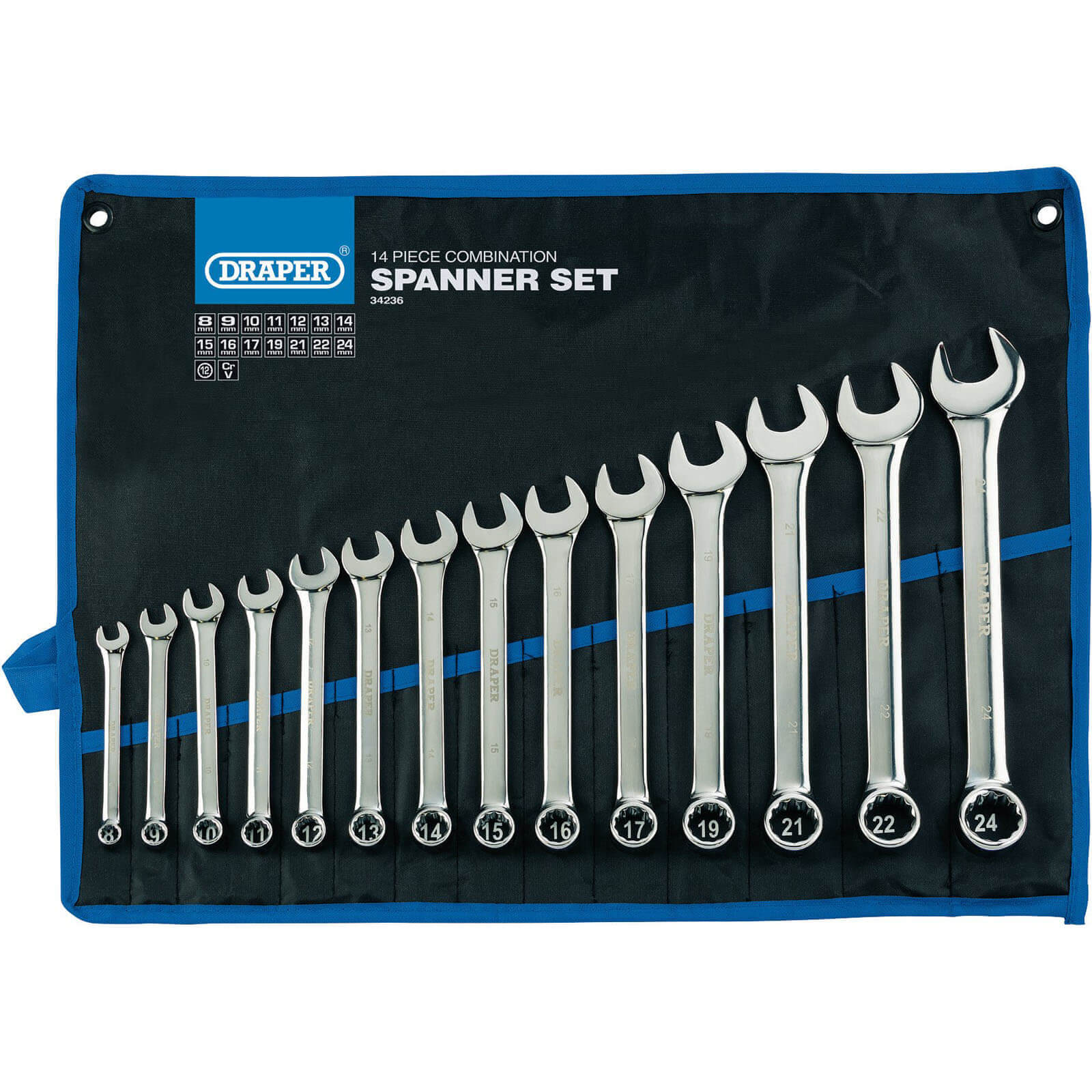 Draper 14 Piece Hi Torq Combination Spanner Set Metric Price Comparisons | Compare The Build