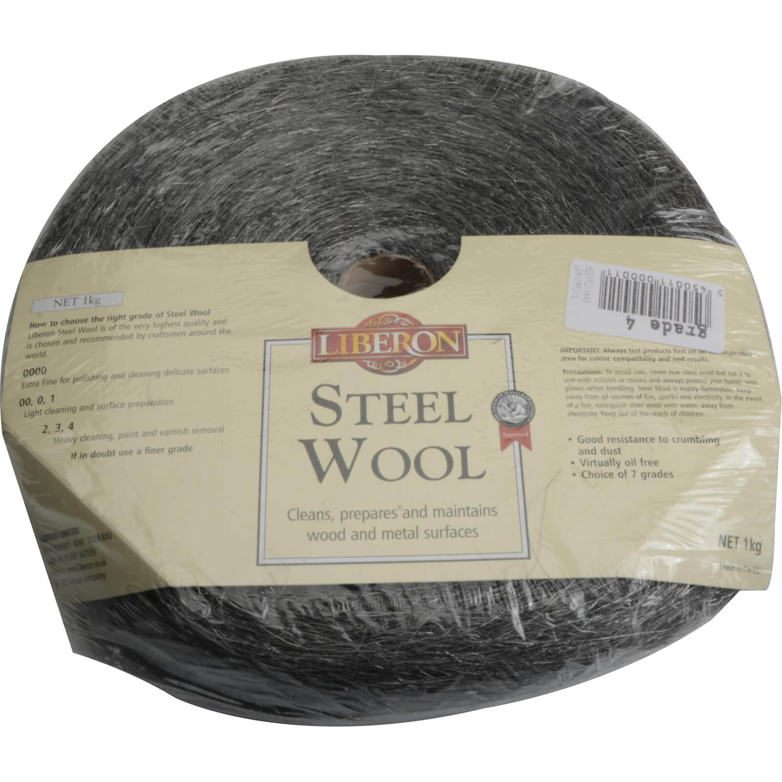 Liberon Steel Wire Wool 4 Very Coarse 1kg Price Comparisons | Compare The Build