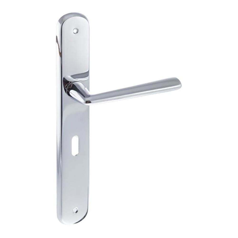 Atlantic Forme Brigette Solid Brass Key Lever on Backplate - Polished Chrome Atlantic UK FBP193KPC | Compare The Build