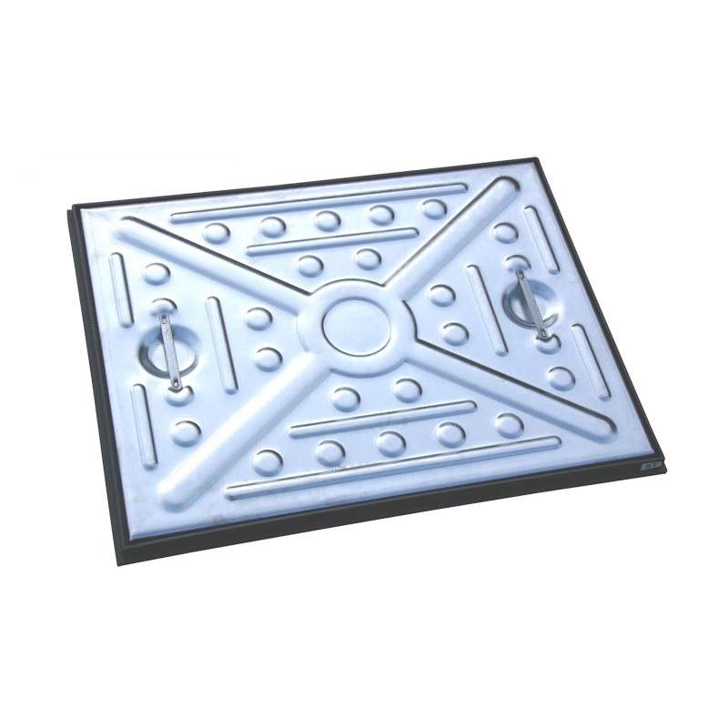Access Manhole Cover and Frame 600mm x 450mm - Pedestrian 2.5 Tonne Galvanised Steel EJ 50CGP Price Comparisons | Compare The Build