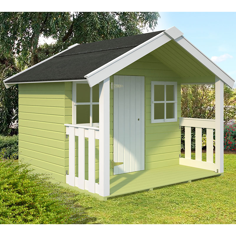 Palmako Felix 1.8m x 1.2m Childrens/Kids Cabin Luxury Outdoor Playhouse (16mm) Price Comparisons | Compare The Build