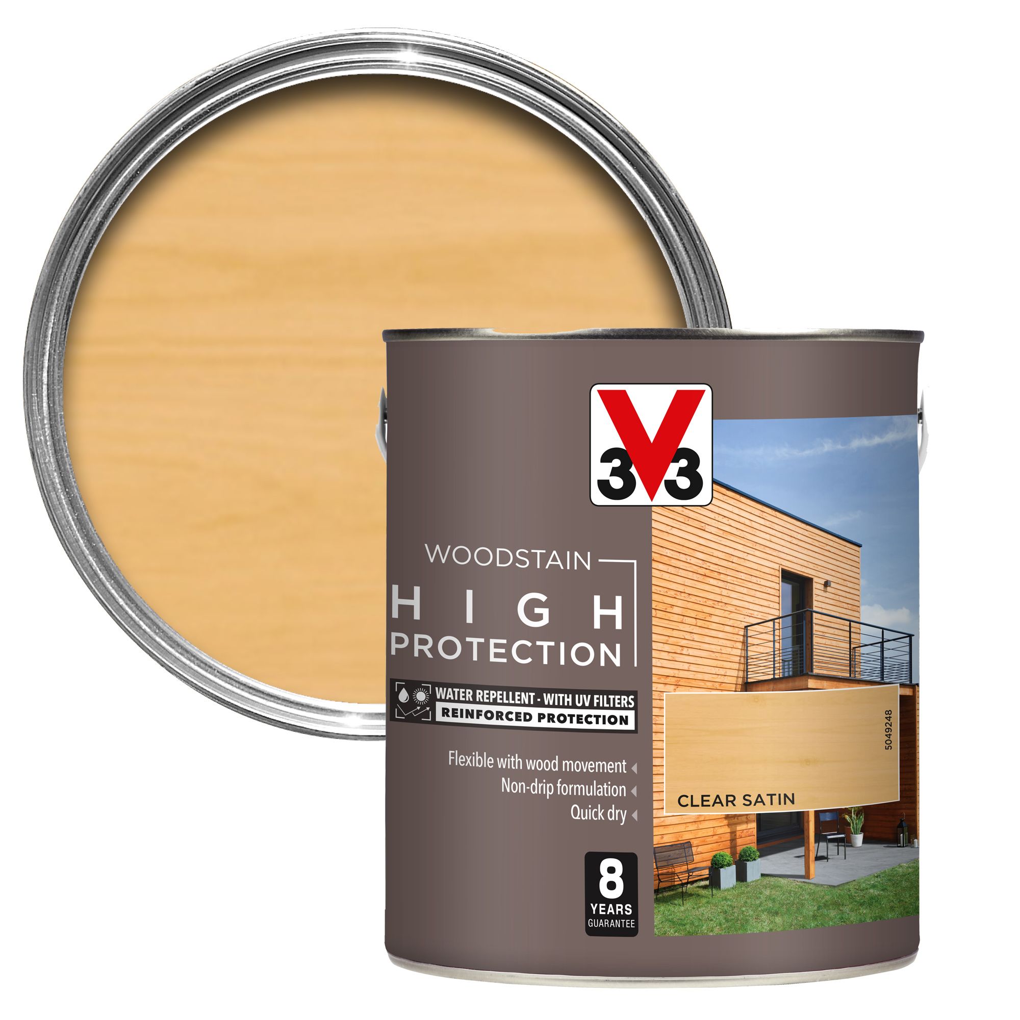 V33 High Protection Clear Mid Sheen Wood Stain, 2.5L Price Comparisons | Compare The Build