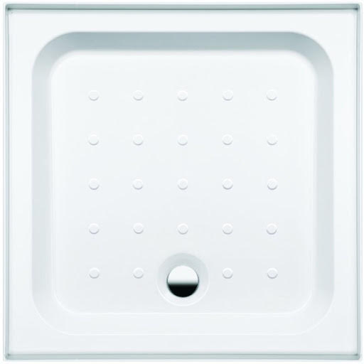 Coram Coratech Easy Plumb Square Shower Tray 800 x 800mm 3 Upstands | Compare The Build