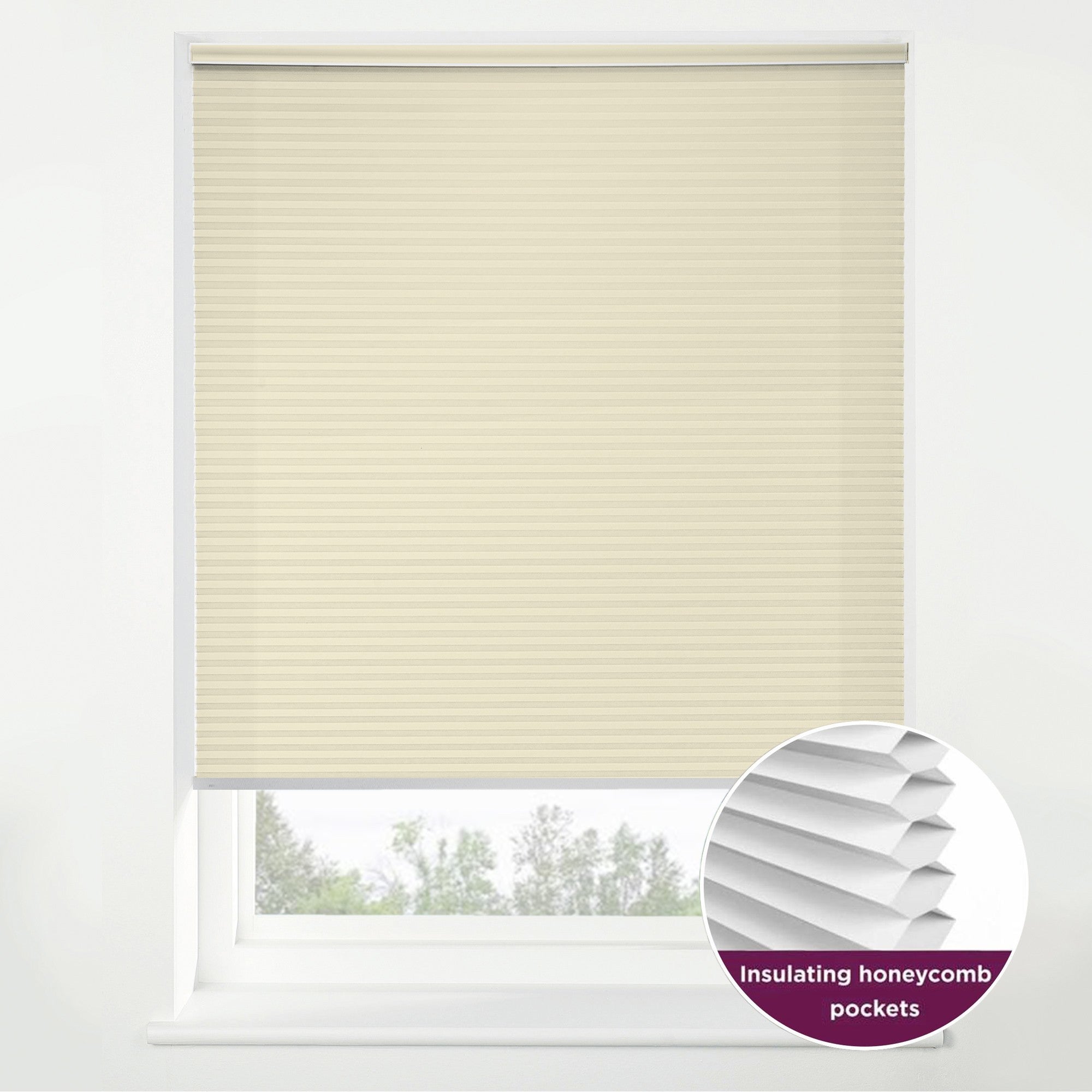Swish Summer Haze Cordless Insulating Pleated Blind Cream Price Comparisons | Compare The Build